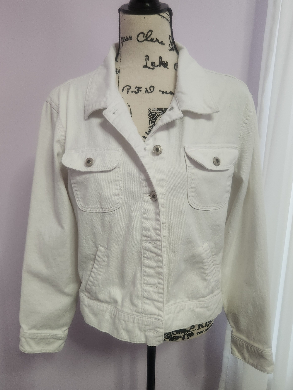 Sag Harbor Jean Company Jean Jacket Size Medium